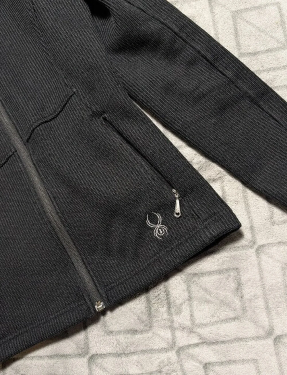 Spyder Core Sweater Full Zip Jacket Black Size S